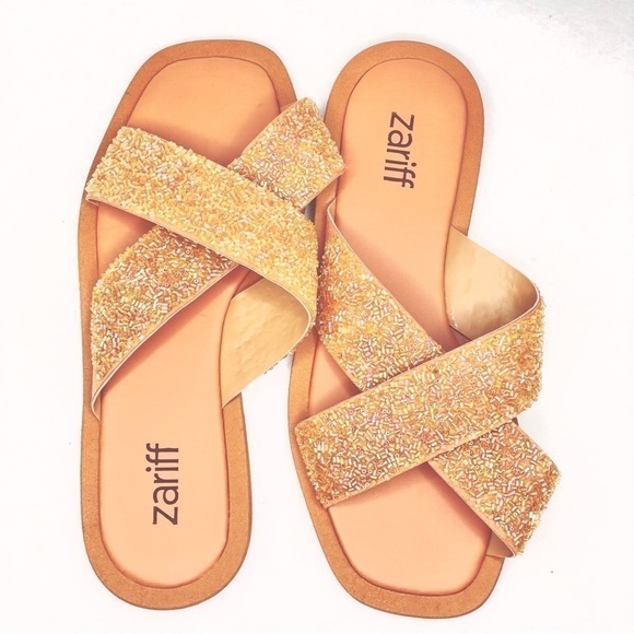 IMPORTED ZARIFF Sandals size 9.5 from Brazil NEW - Picture 2 of 10